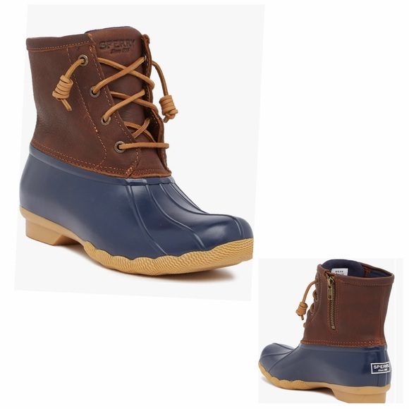 Sperry Shoes - NWT Sperry Saltwater Duck Boots Leather